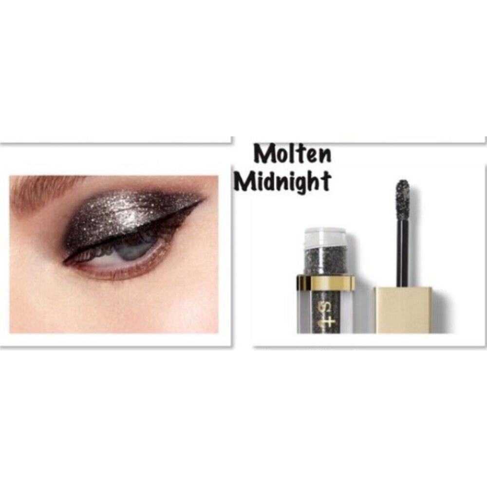 Set Of 2 Stila Shimmer & Glow Liquid Eye Shadow - Molten & Kitten -0.153 oz NIB - Picture 5 of 6